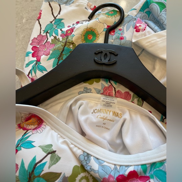 Johnny Was Kia Skirted Tank Bathing Suit Size XS - Picture 4 of 11